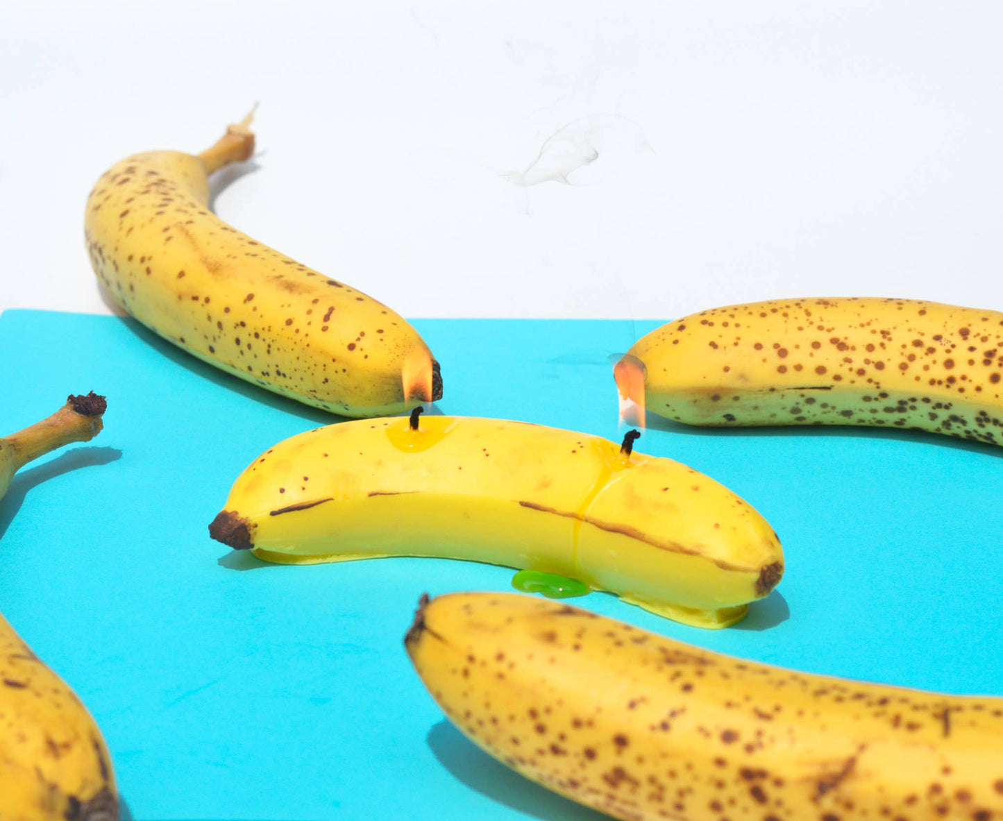 Banana Pillar Candle by Glow Worm Goods