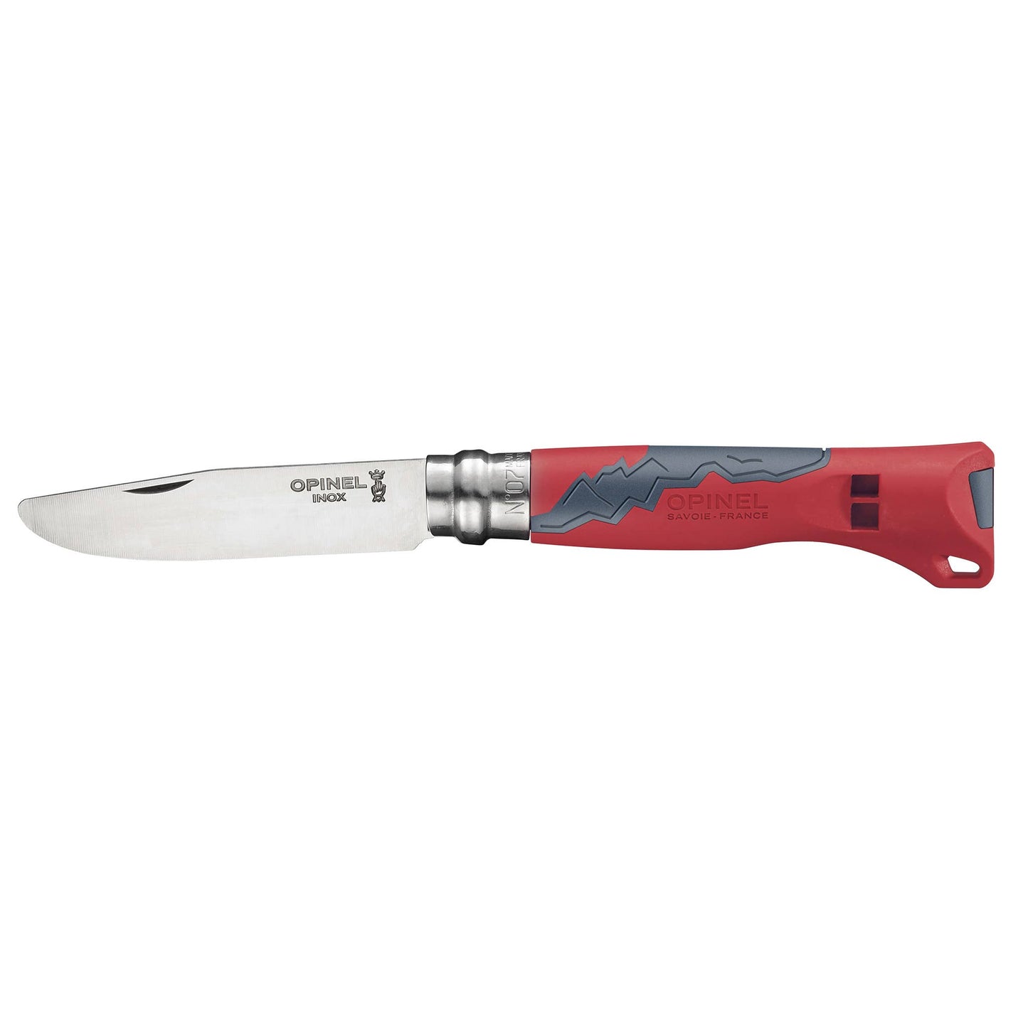 Opinel - No.07 Outdoor Junior Folding Knives: Red