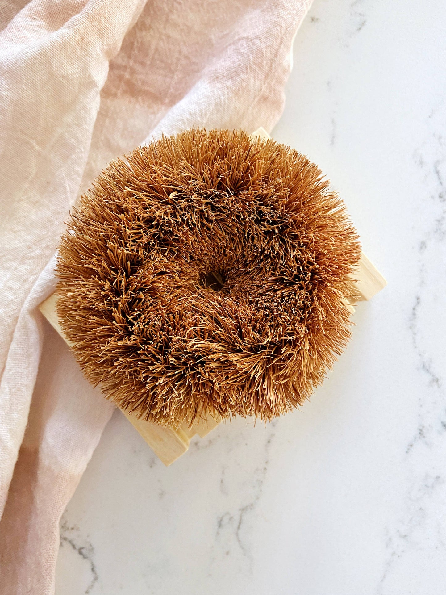 Round Coconut Scrubbie