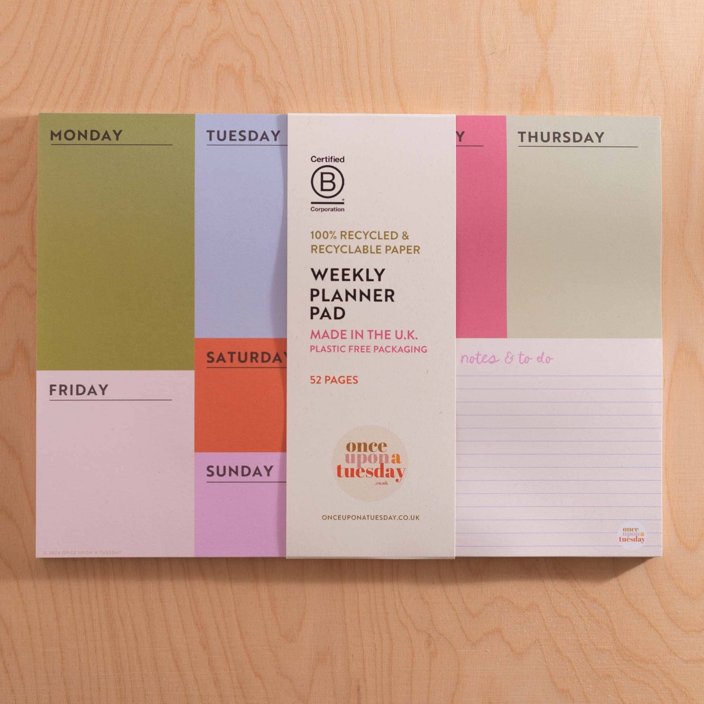 Weekly Planner Pad