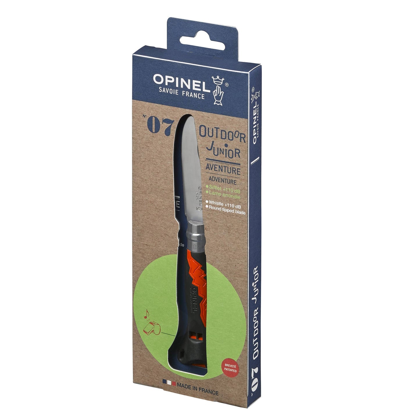 Opinel - No.07 Outdoor Junior Folding Knives: Red