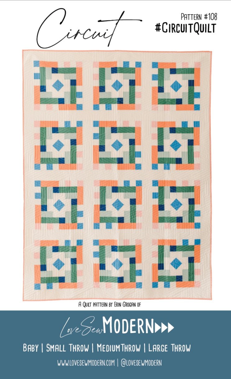 Circuit Quilt Pattern