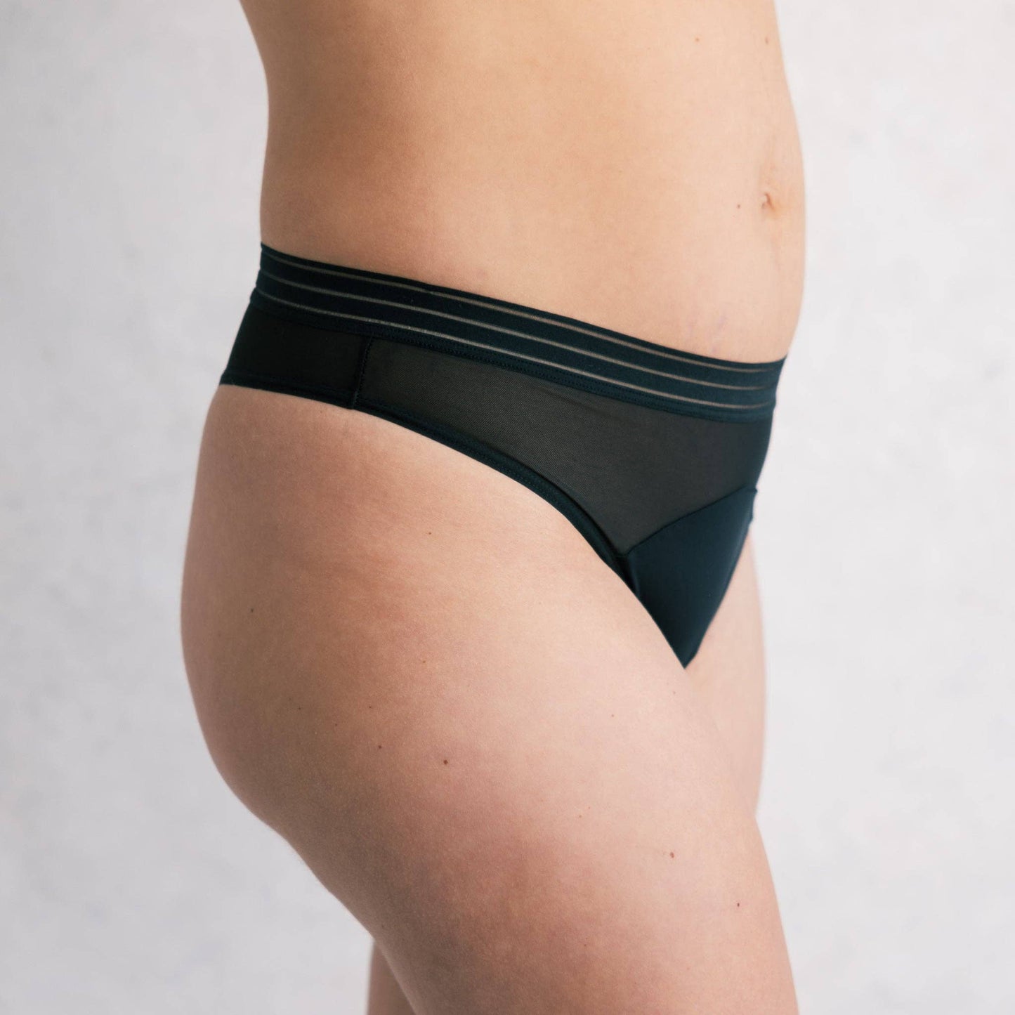 Leakproof Mesh Thong by Saalt