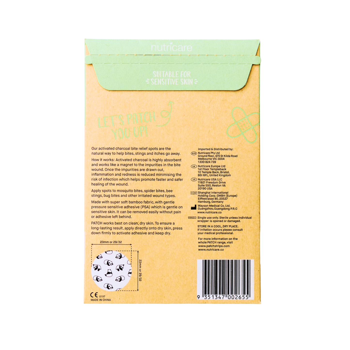 Insect Bite Relief Spots