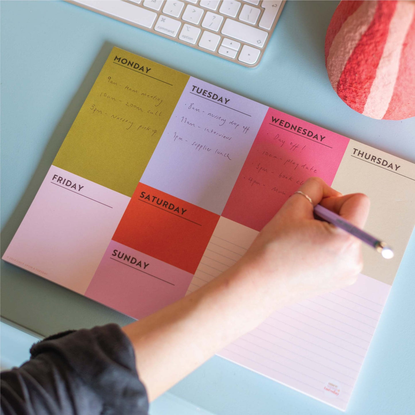 Weekly Planner Pad