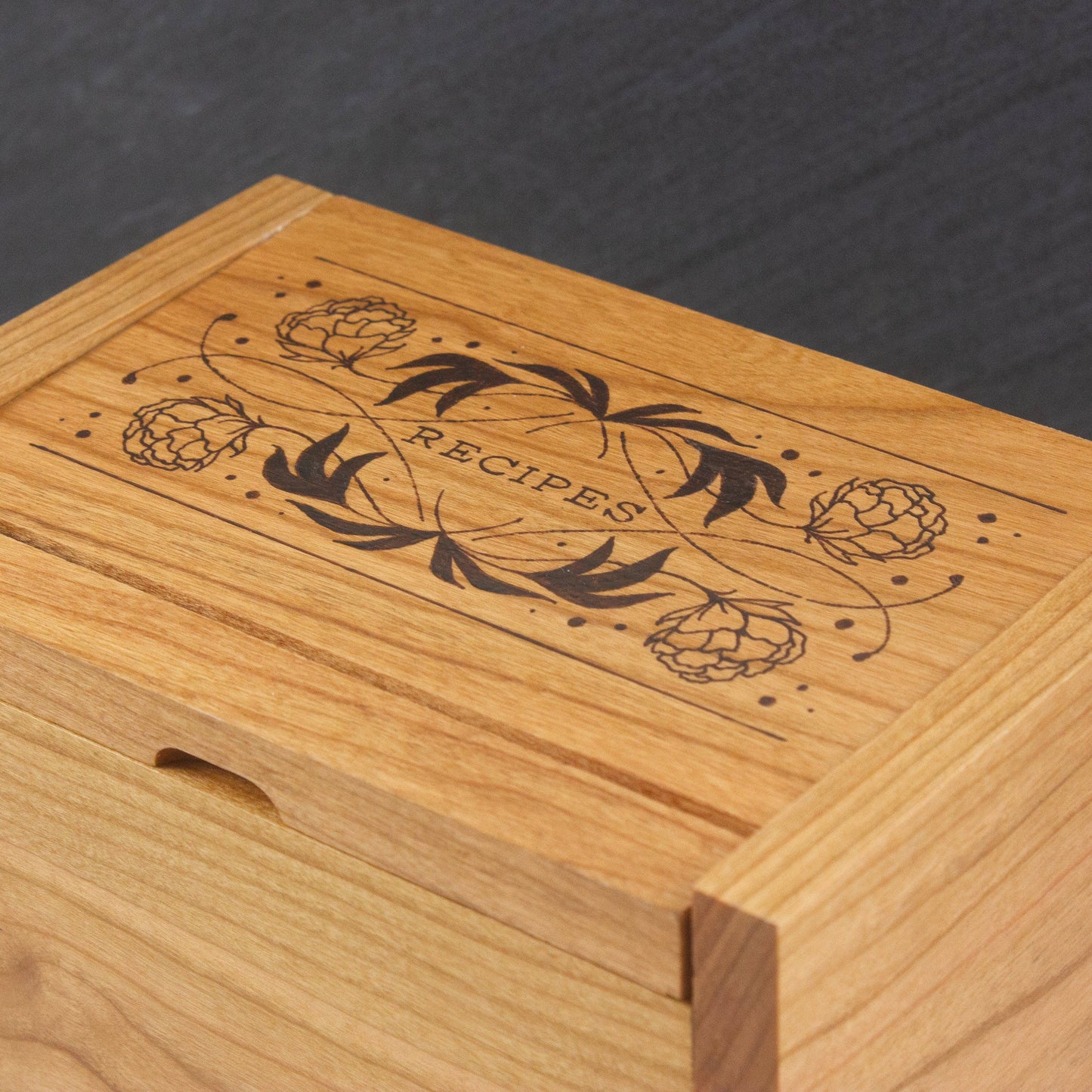 Recipe Box Cherry