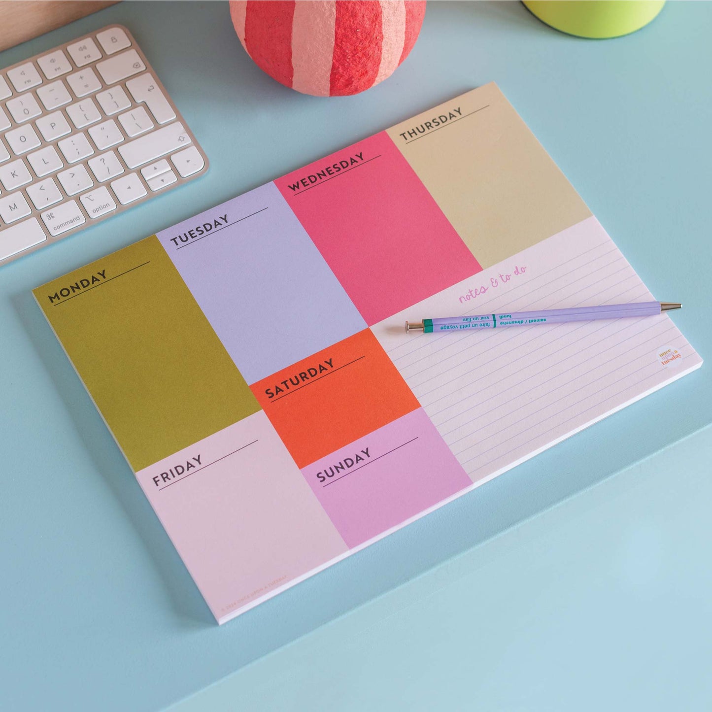Weekly Planner Pad