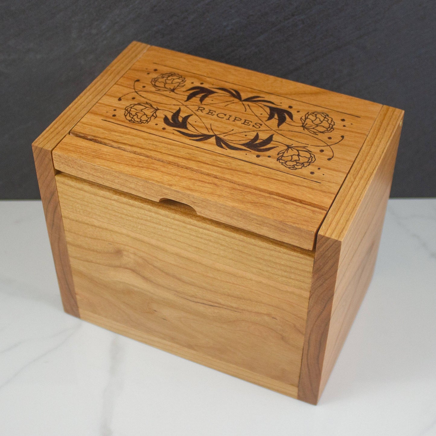 Recipe Box Cherry