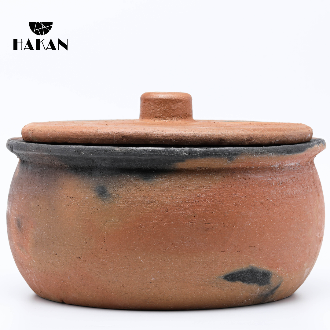 Jumbo Lidded Clay Cooking Pot