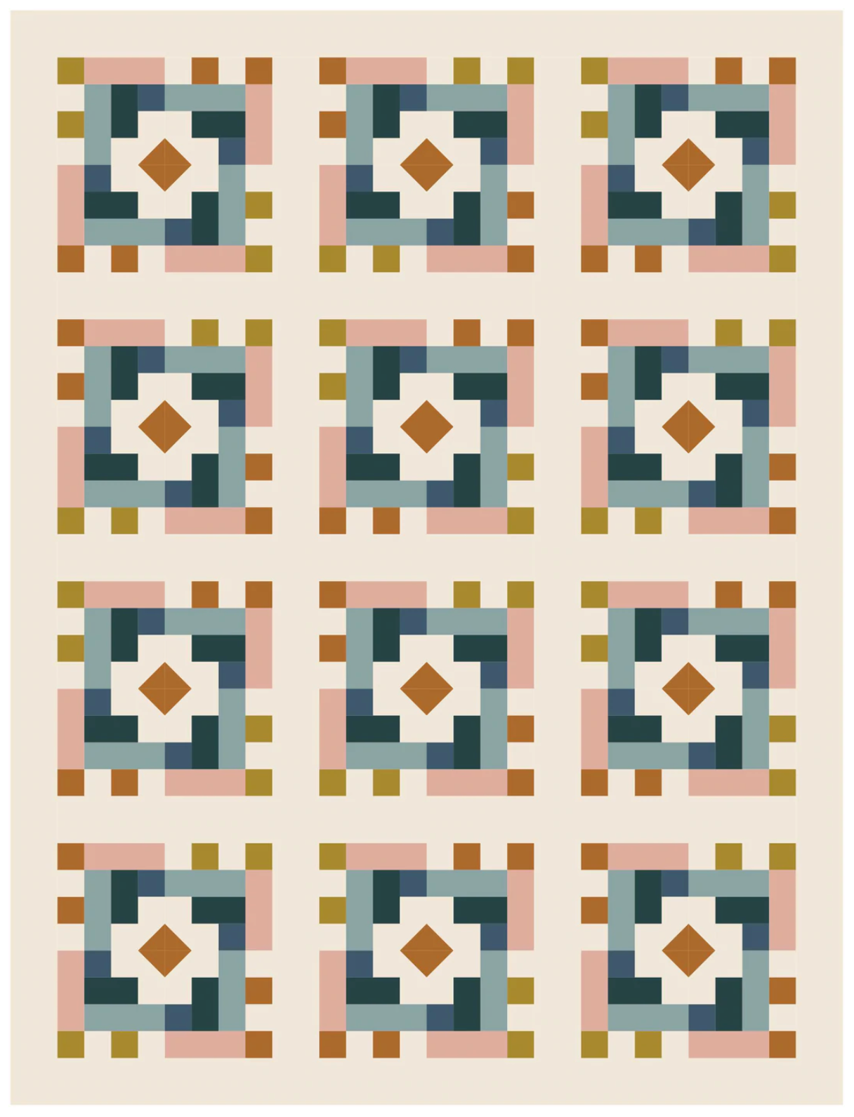 Circuit Quilt Pattern