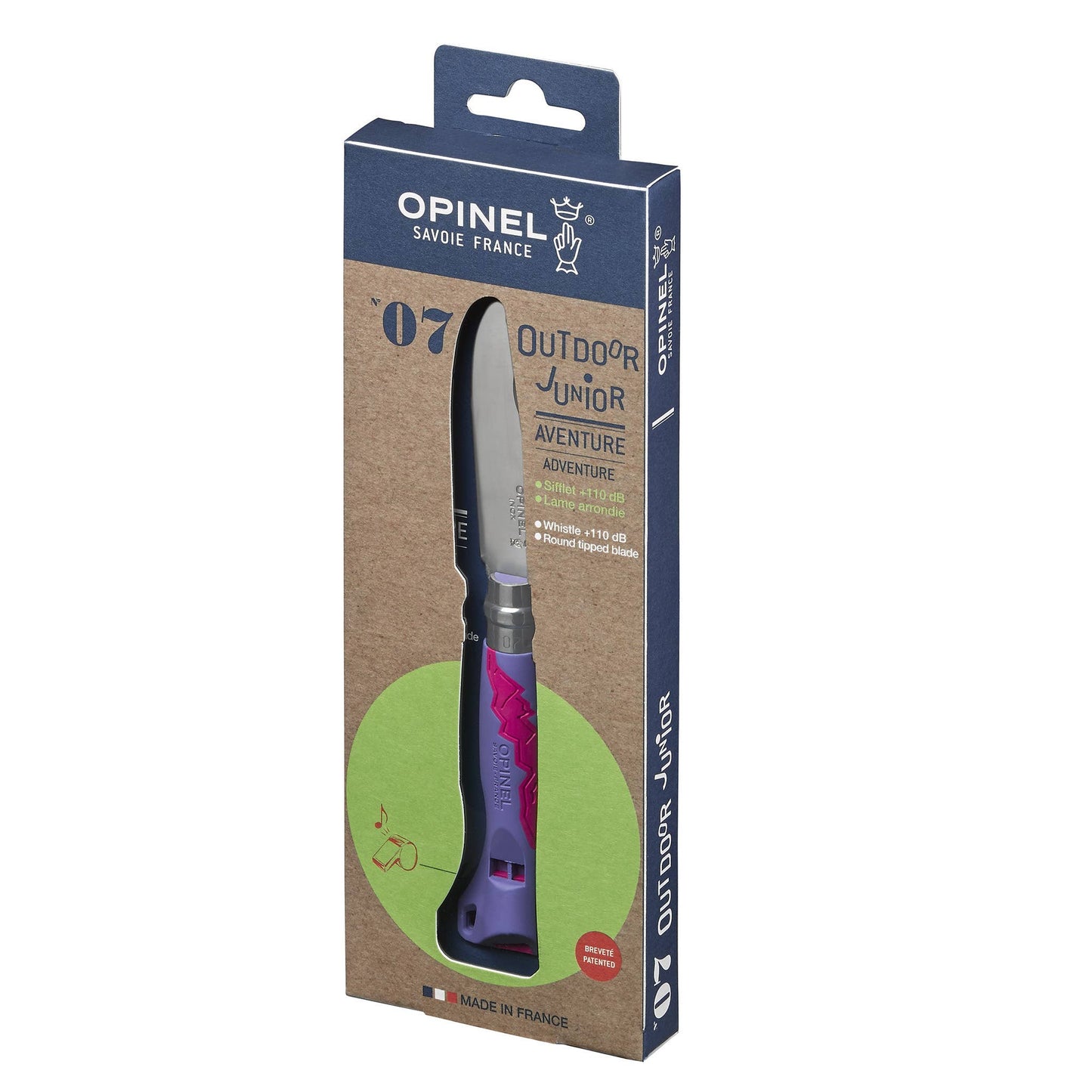 Opinel - No.07 Outdoor Junior Folding Knives: Red