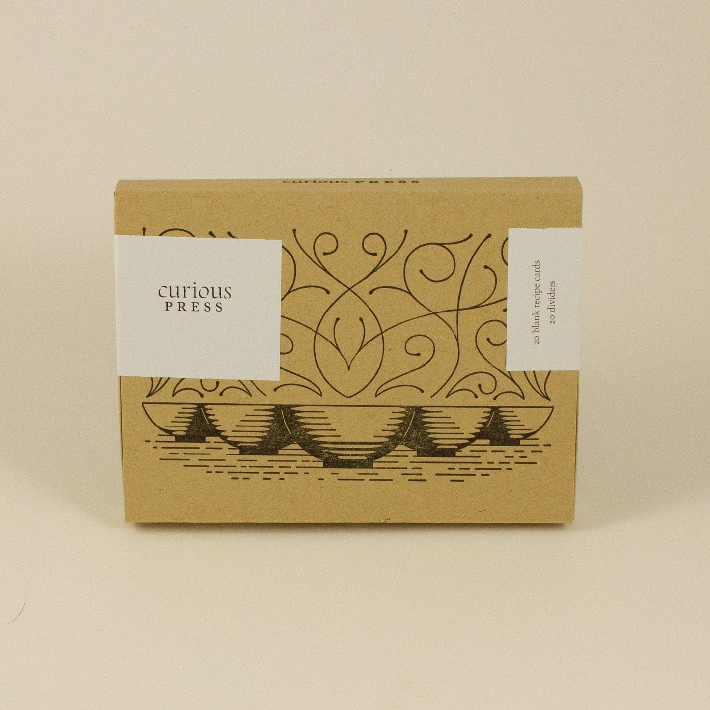 Recipe Cards Dividers: Kraft