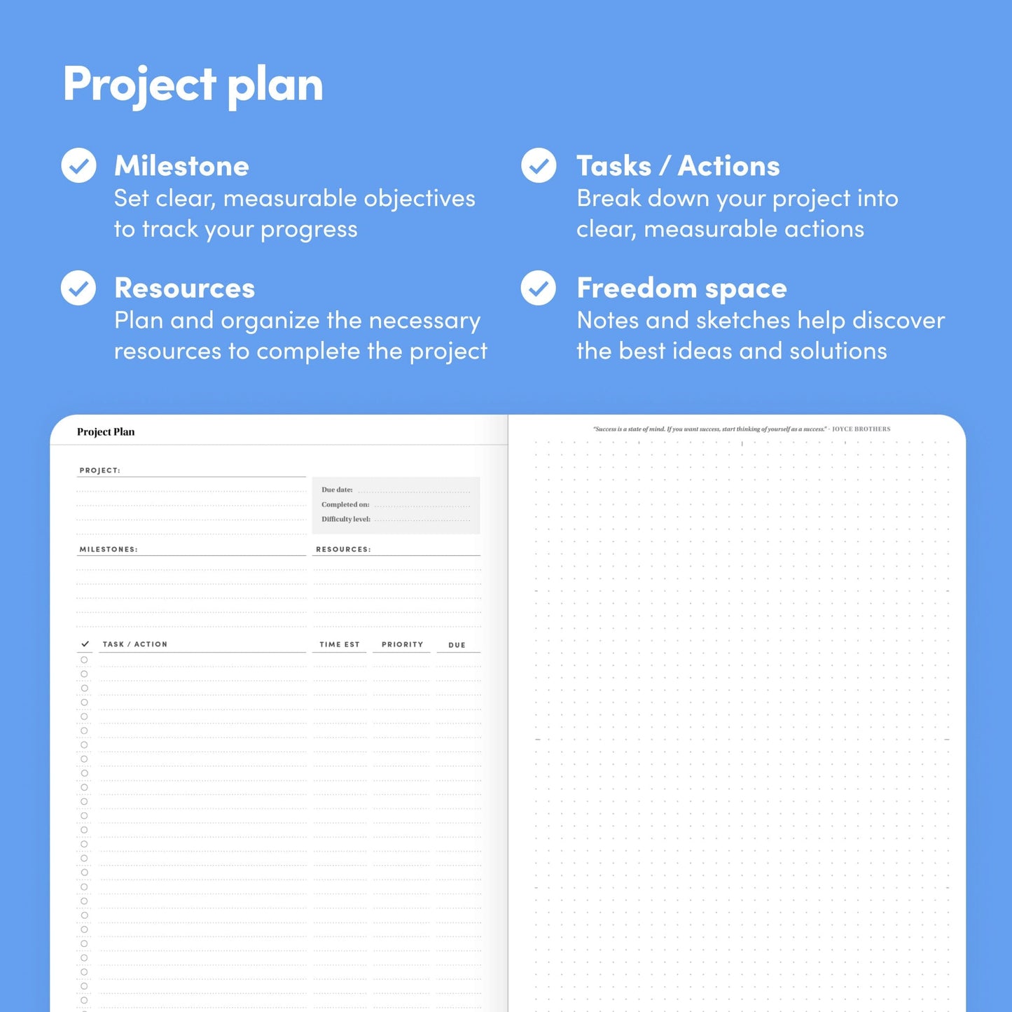 Best Self Co. Undated 6-Month Planner