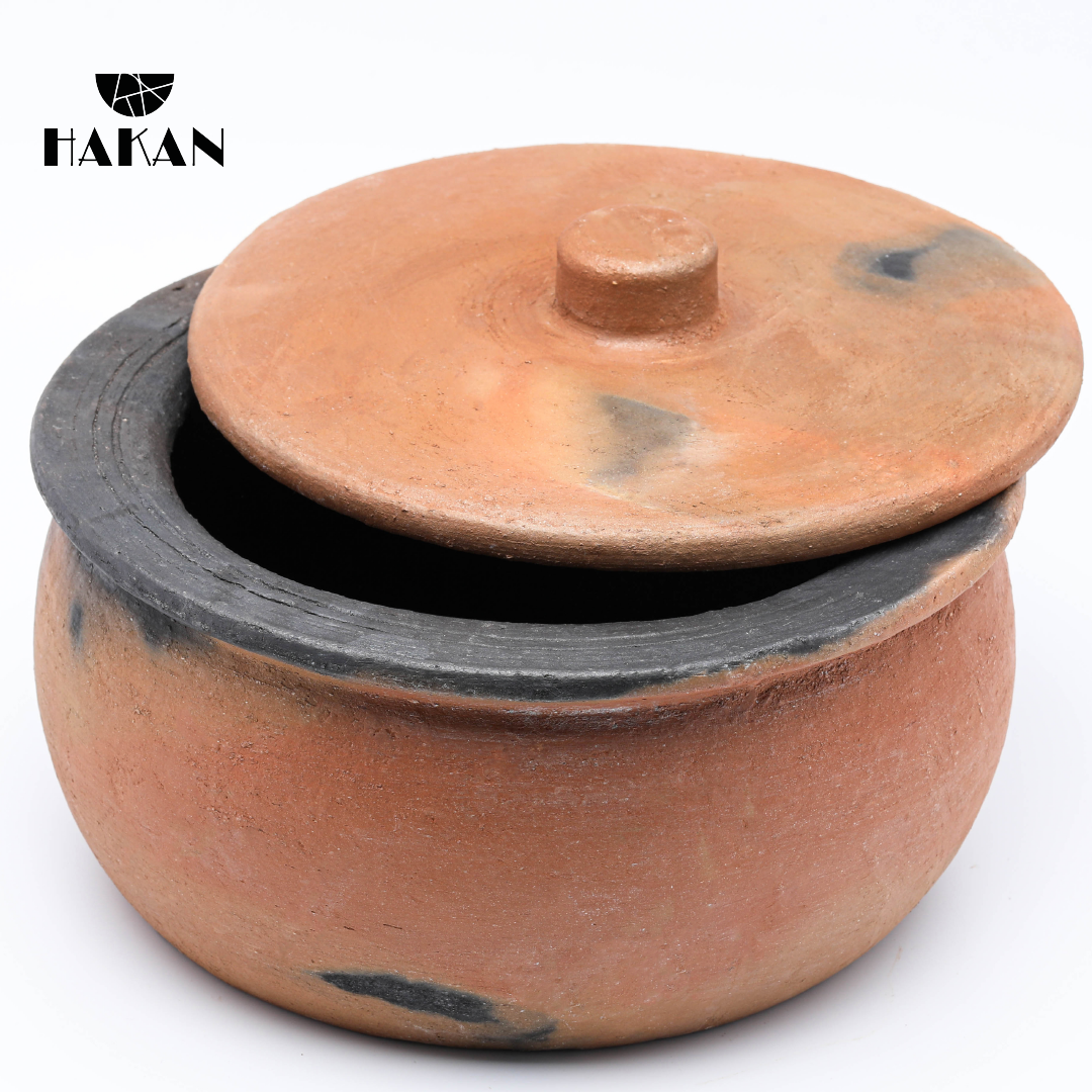 Jumbo Lidded Clay Cooking Pot