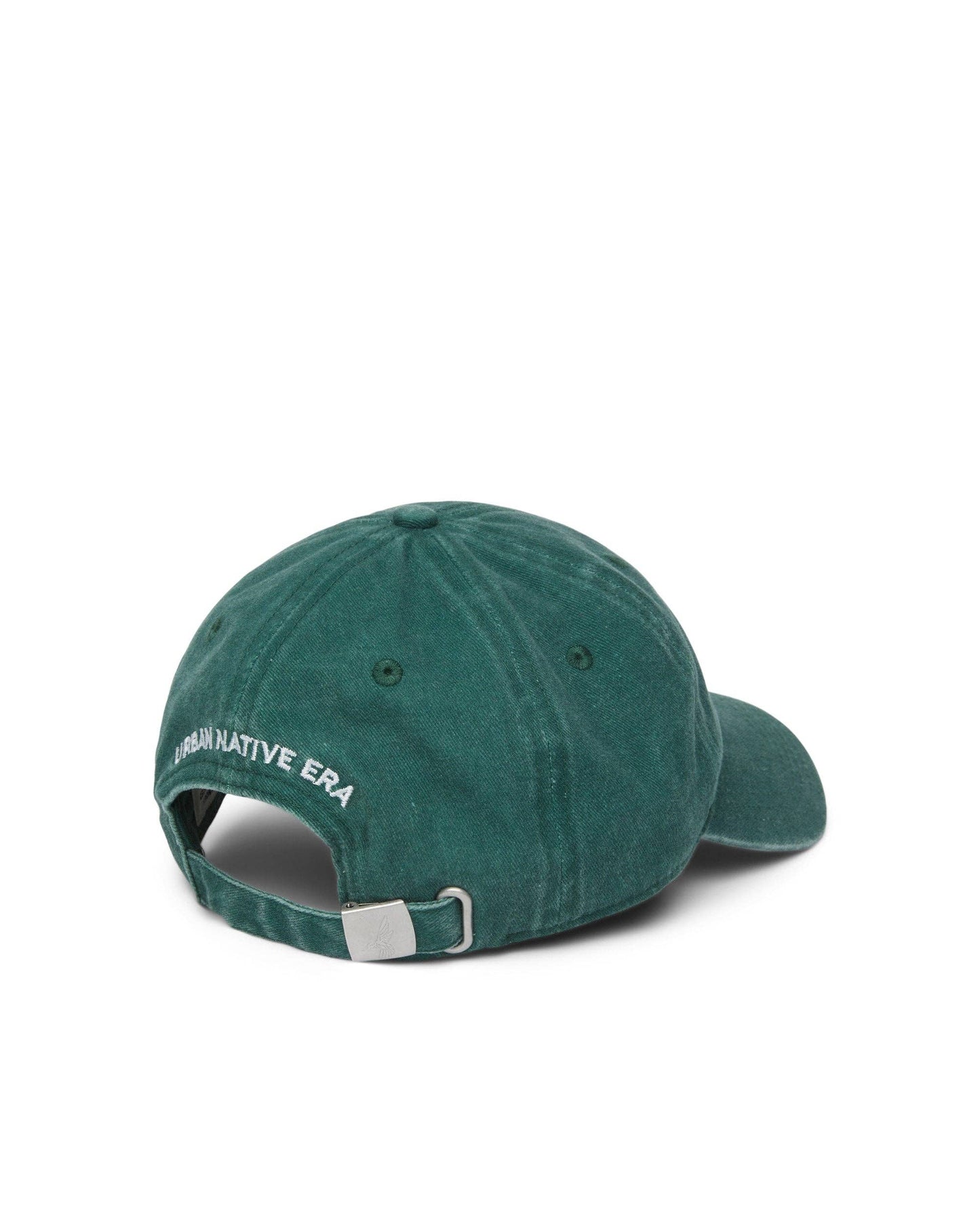 'You Are On Native Land' Dad Cap: Dark Green