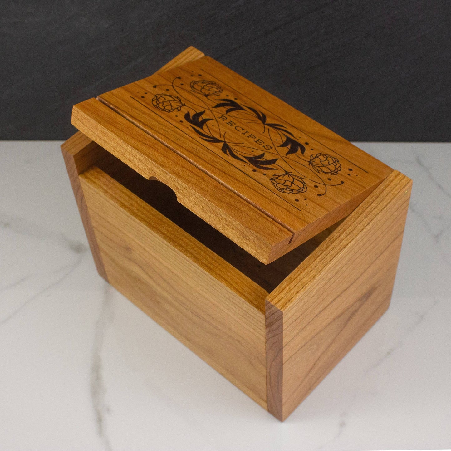 Recipe Box Cherry