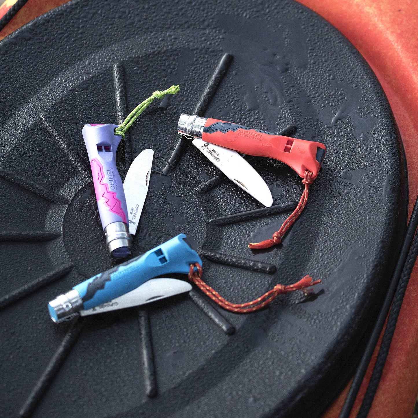 Opinel - No.07 Outdoor Junior Folding Knives: Red