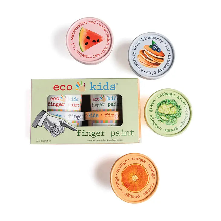 eco-kids Finger Paint- 4 pack