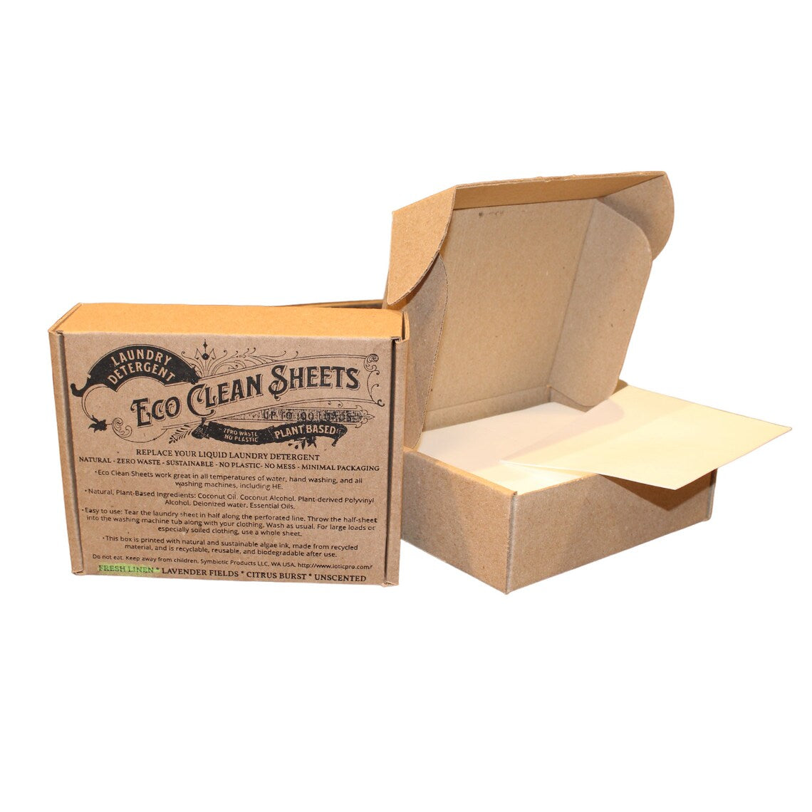 Eco Clean Laundry Sheets: 100 Loads