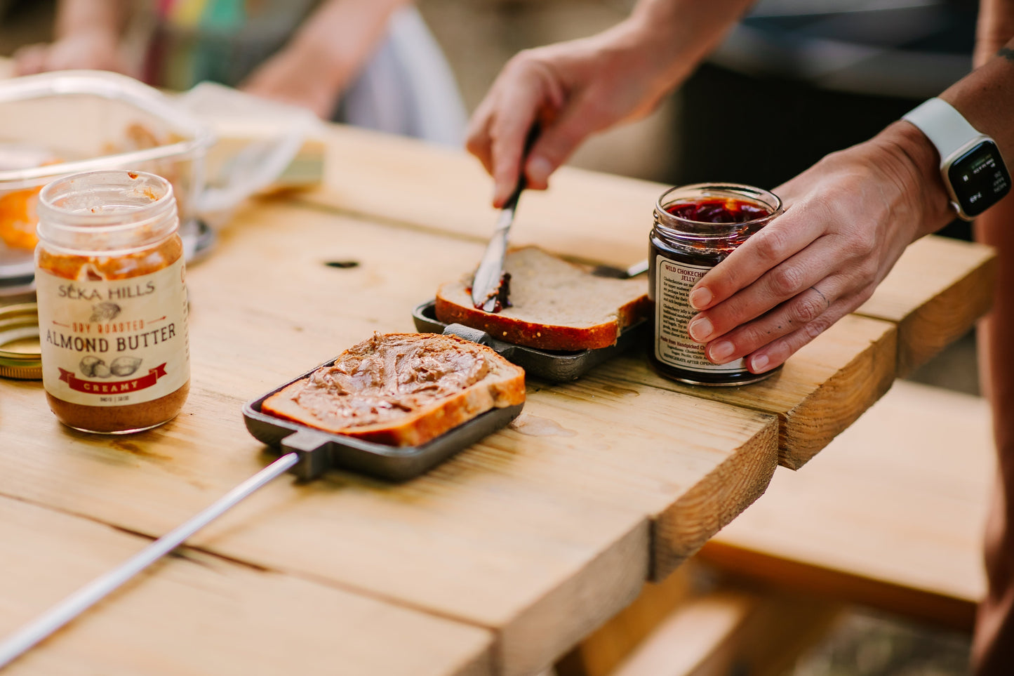 Almond Butter and Jelly Pudgy Pie Recipe