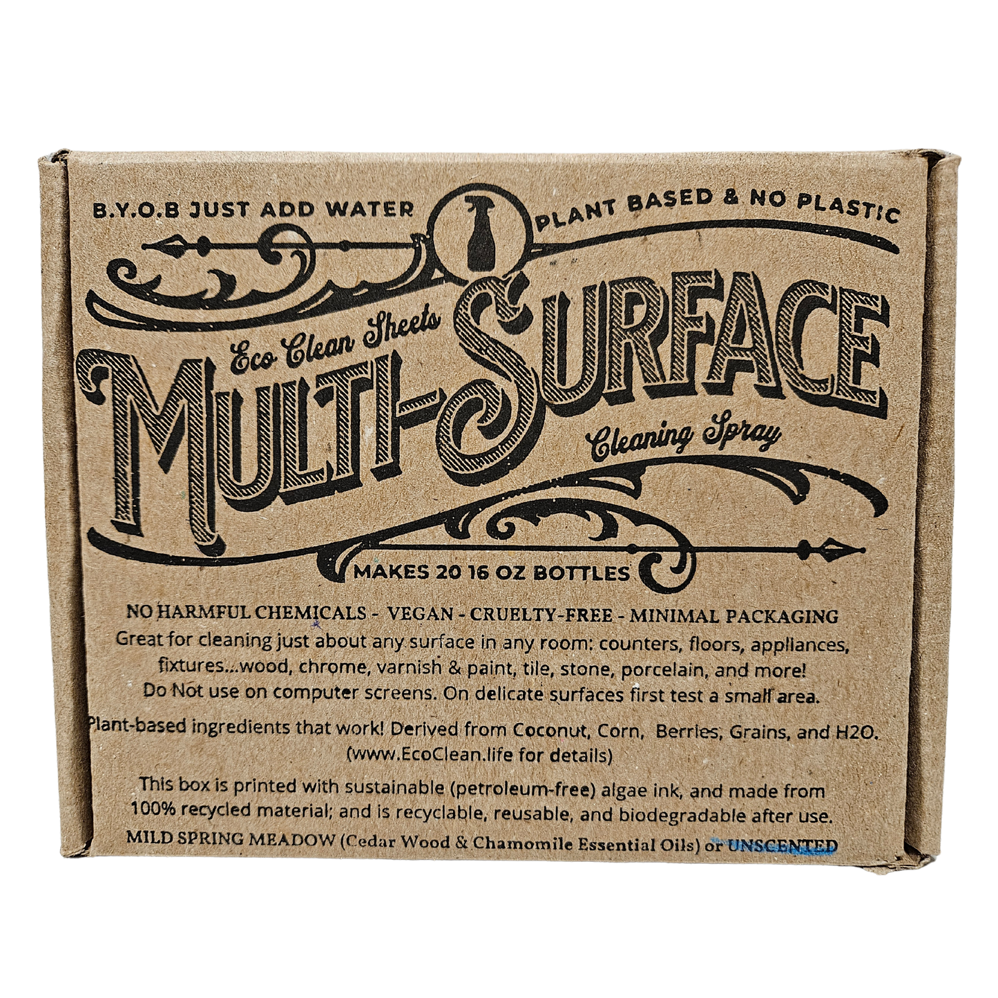 Eco Clean Multi-Surface Cleaner Sheets | 20 Refills