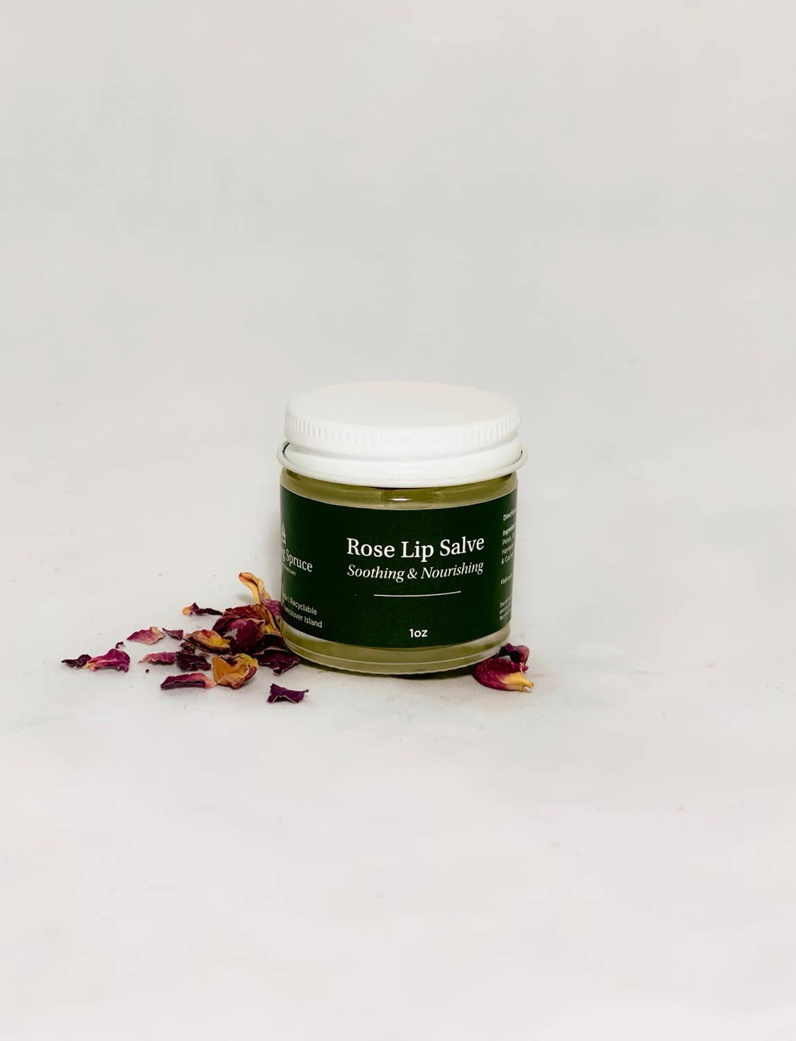 Standing Spruce - Rose Lip Salve: Clear