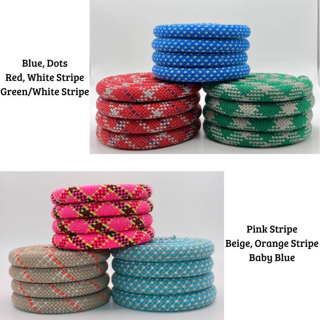 Upcycled Climbing Rope Coasters