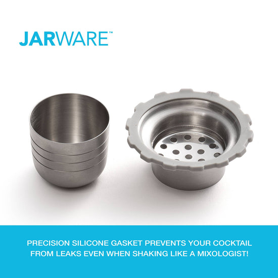 Jarware Cocktail Shaker Lid Wide Mouth