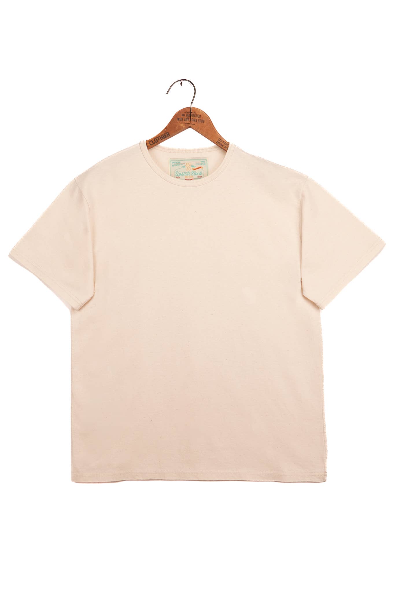 Upcycled Natural Scour Cotton Classic Tee