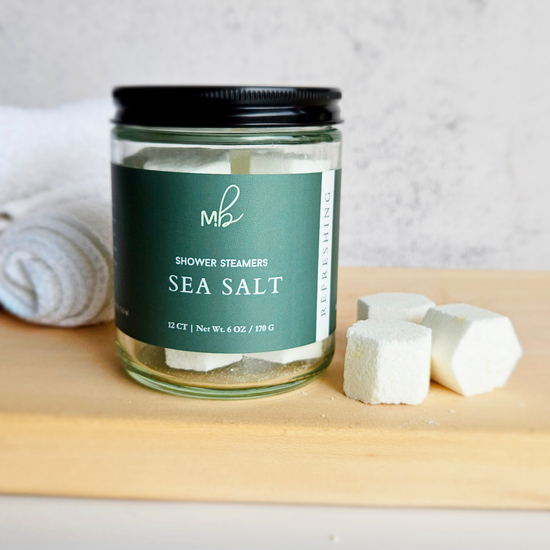 Milk + Body - Mini Shower Steamers 12ct: Peppermint Eucalyptus