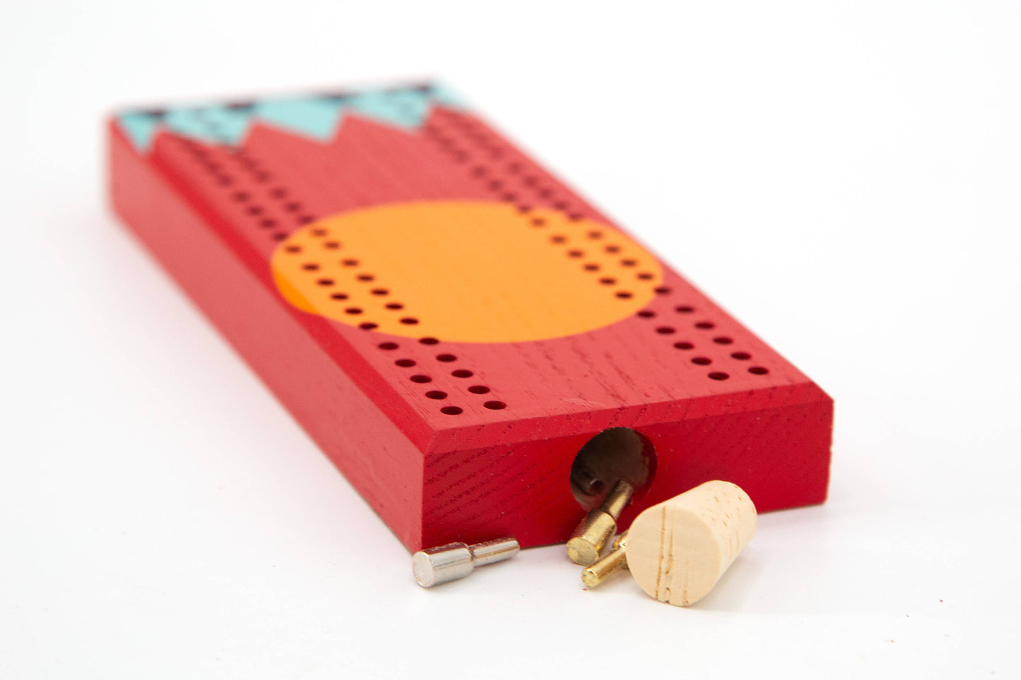 Pocket Cribbage Board by Sanborn Canoe Co.