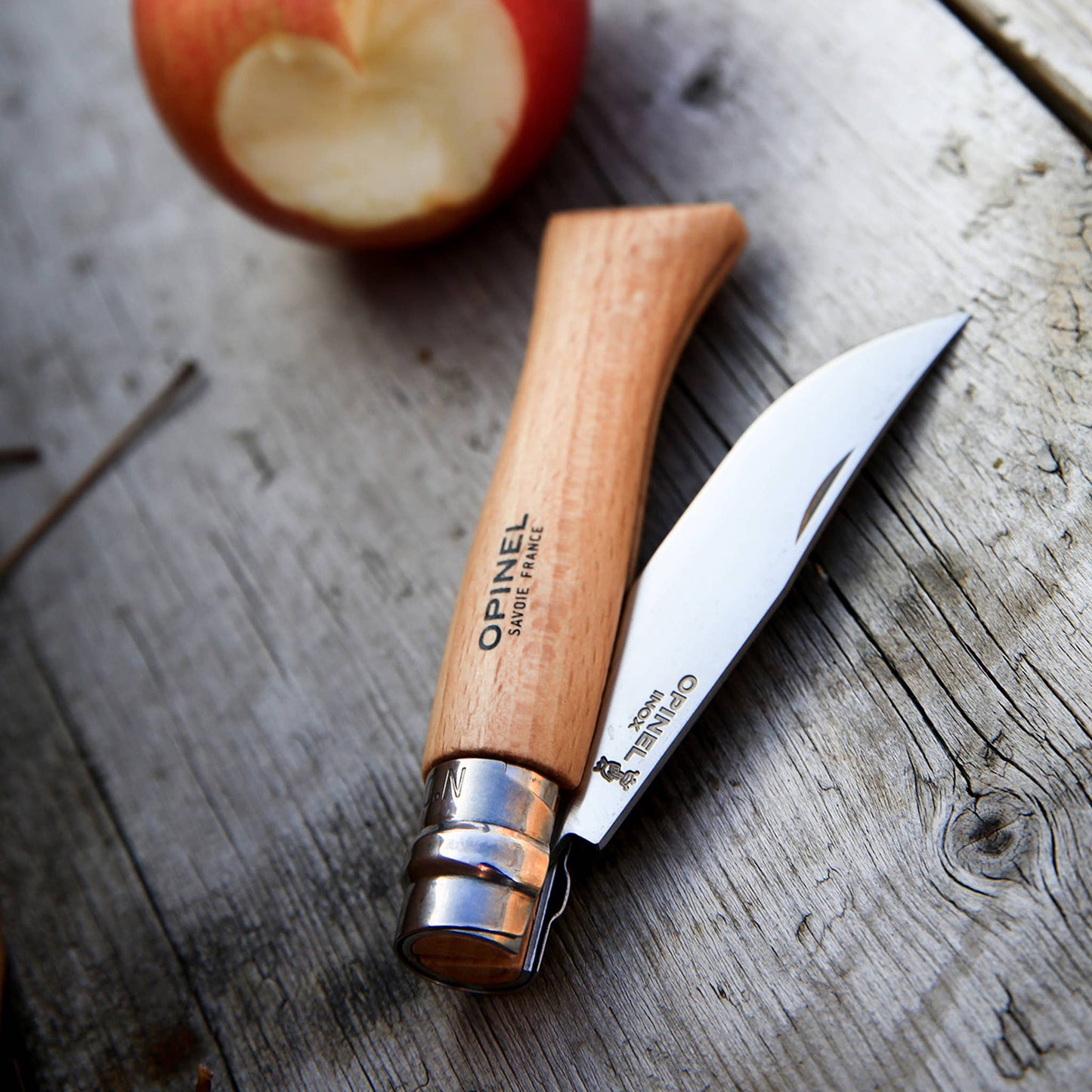 No.08 Folding Knife + Sheath by Opinel