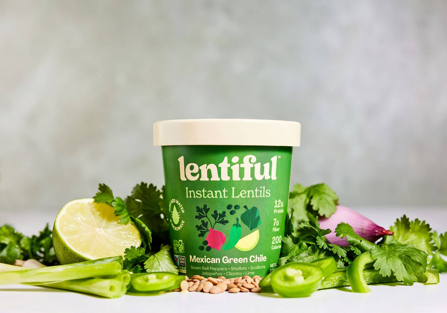 Instant Lentils | Mexican Green Chile