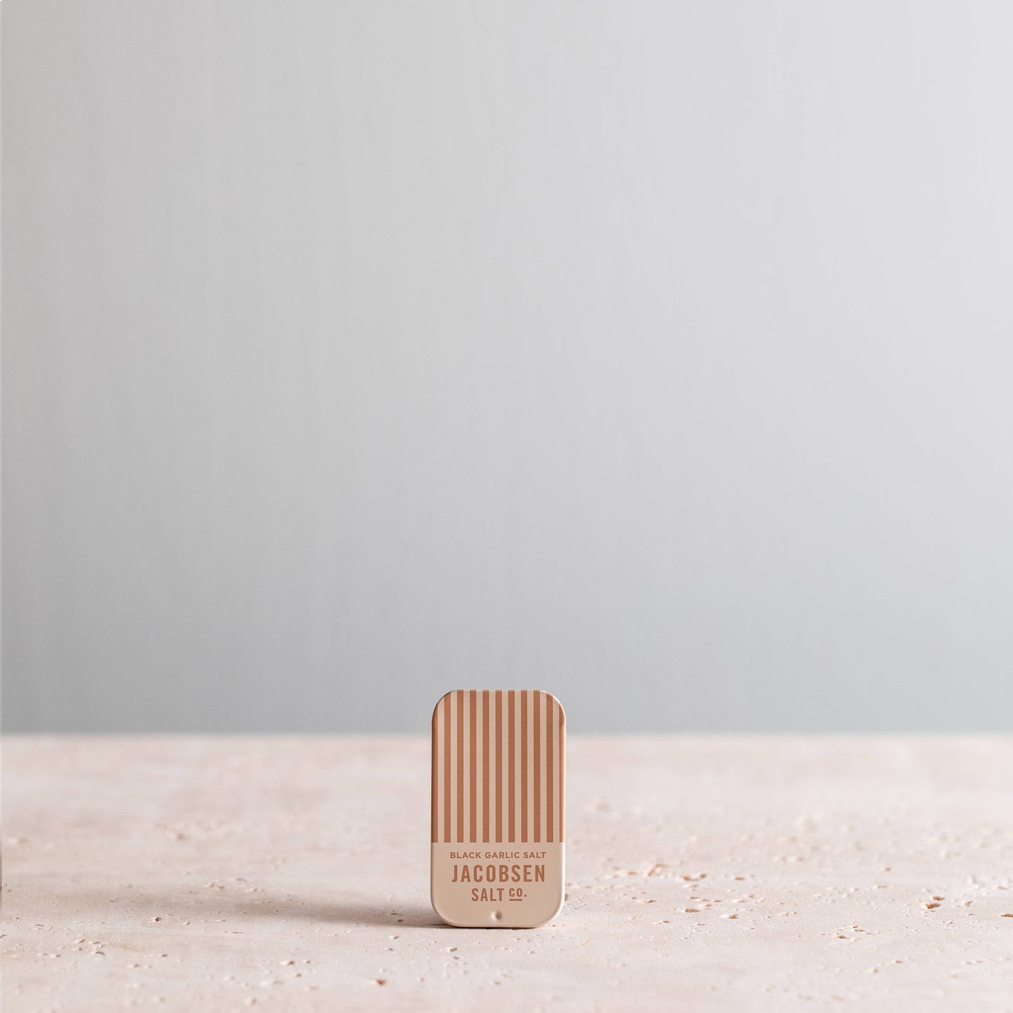 Infused Black Garlic Sea Salt Slide Tin by Jacobsen Salt Co.