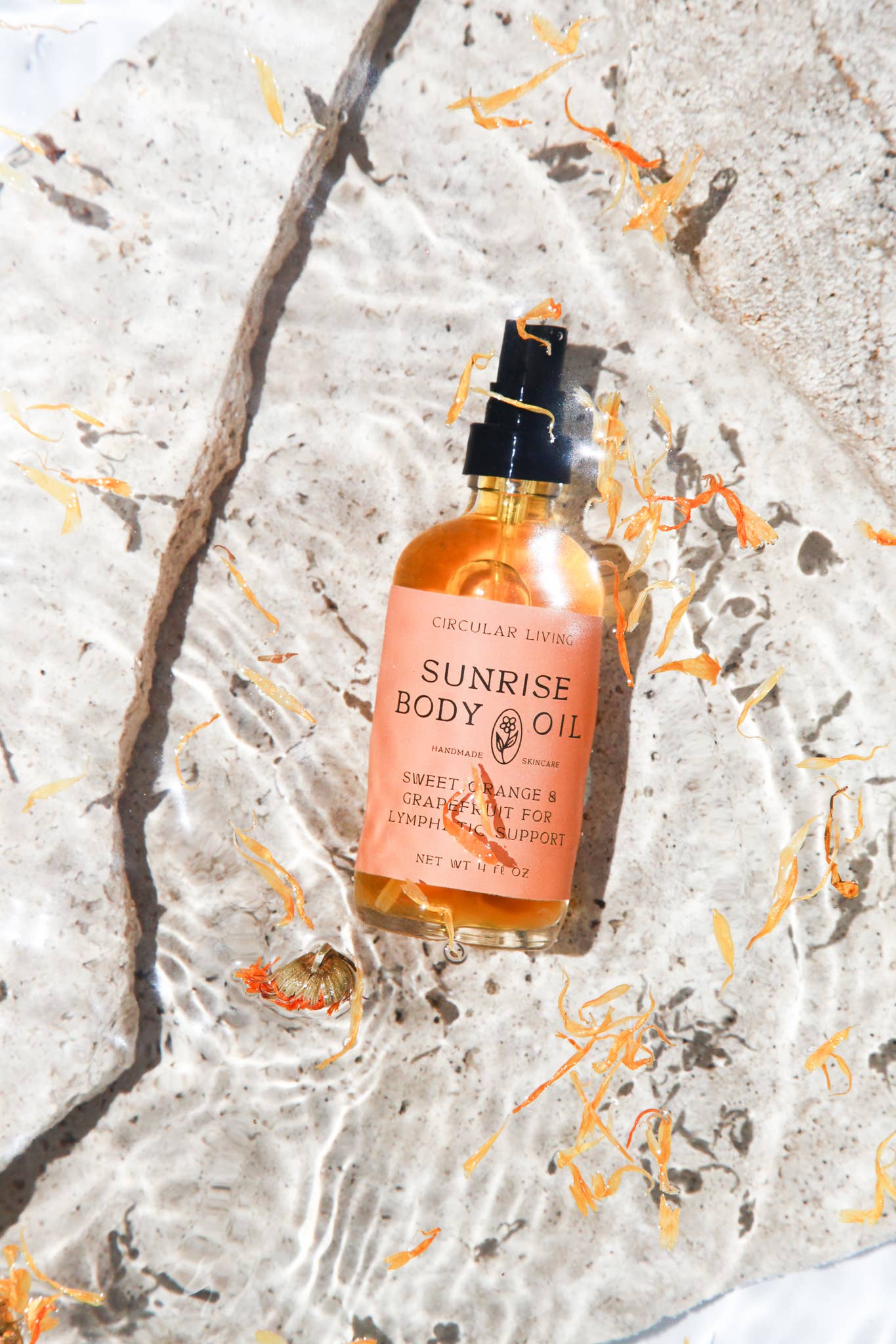 Sunrise Body Oil | Sweet Orange & Grapefruit | 4oz