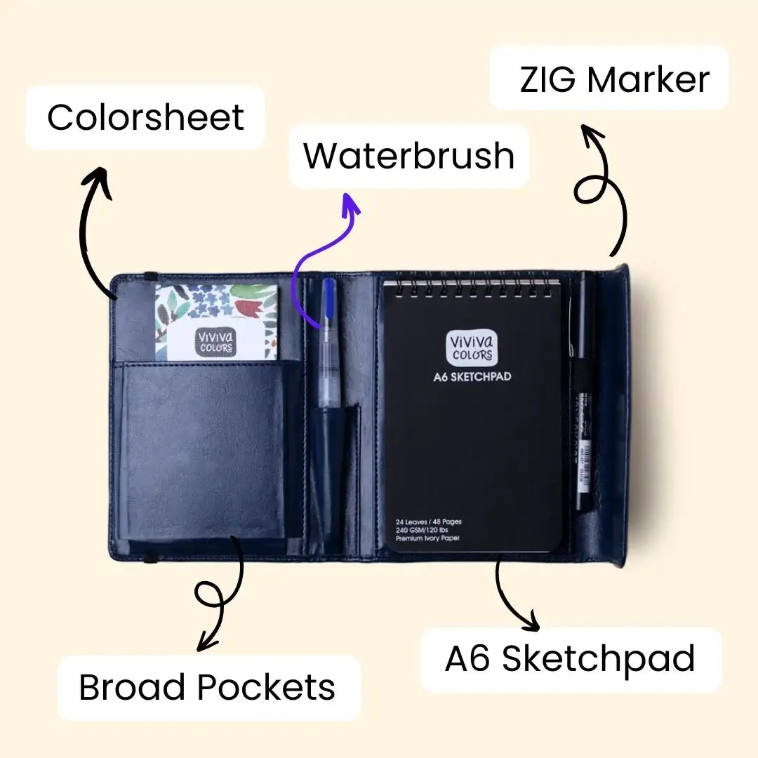 A6 Travel Paint Kit