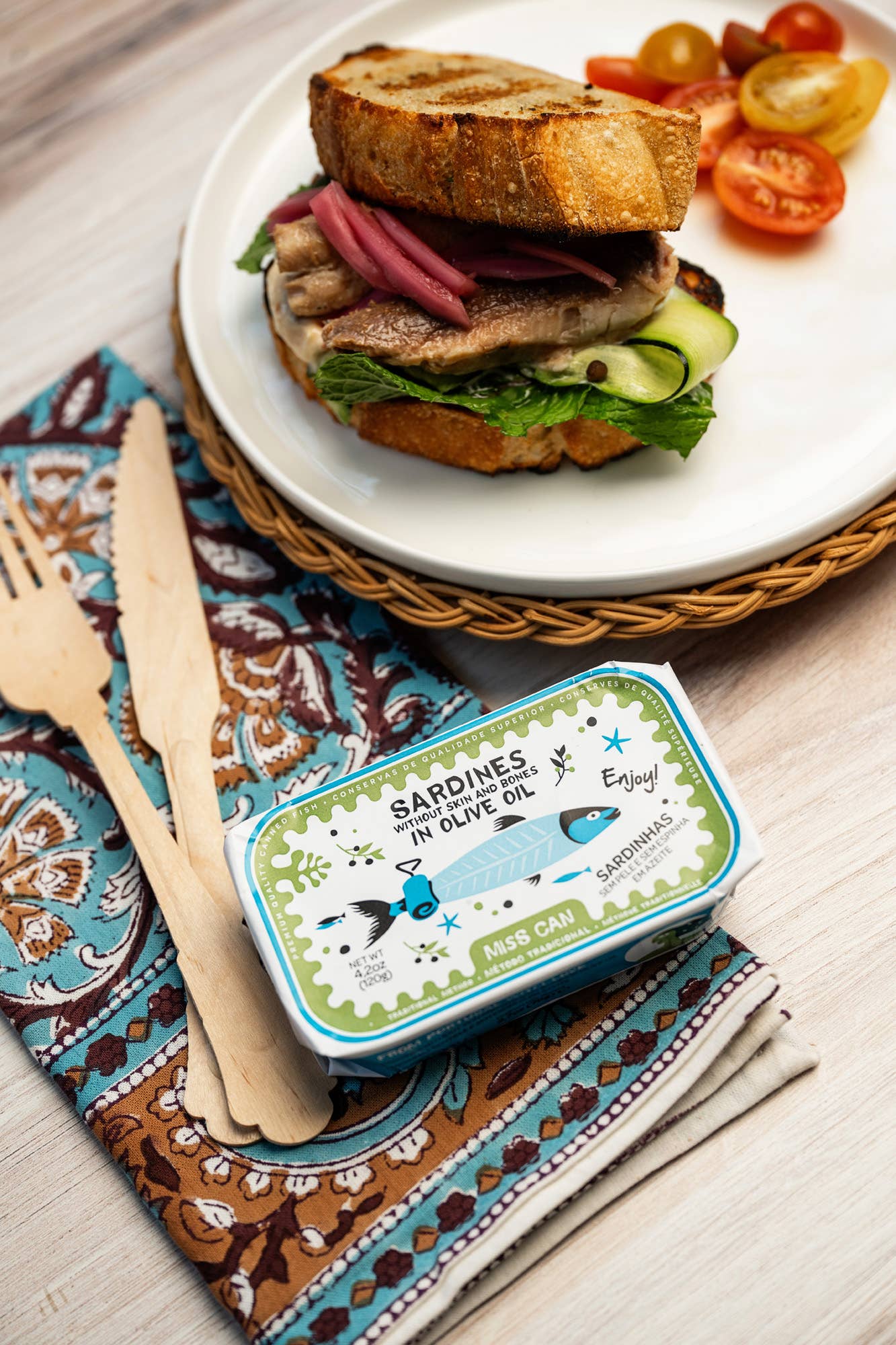 Sardines in Olive Oil by Miss Can