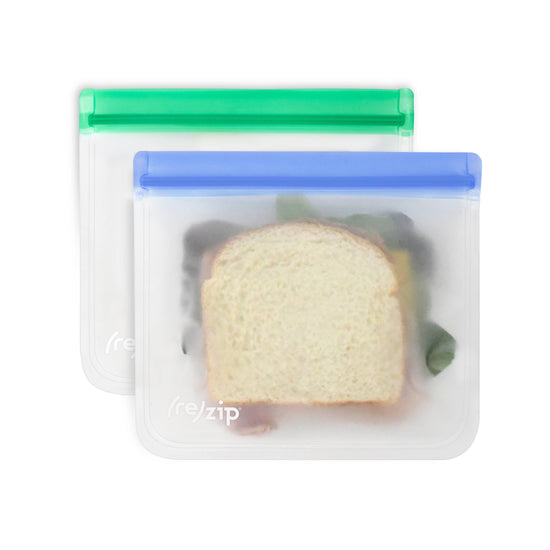 Reusable Flat Sandwich Bags | 2 Pack