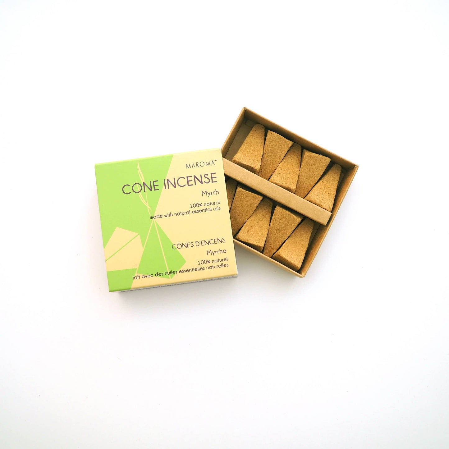 Wood Powder Cone Incense