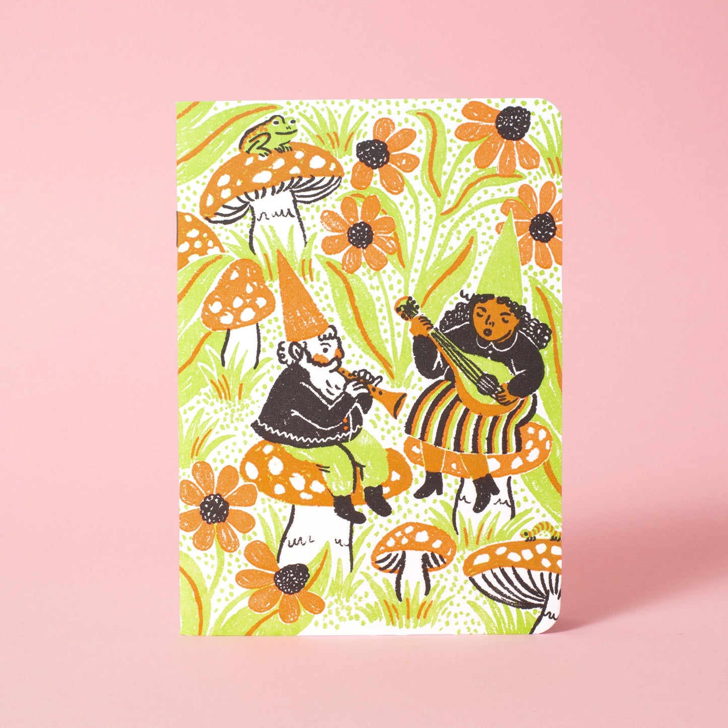 Gnome Band Softcover Notebook