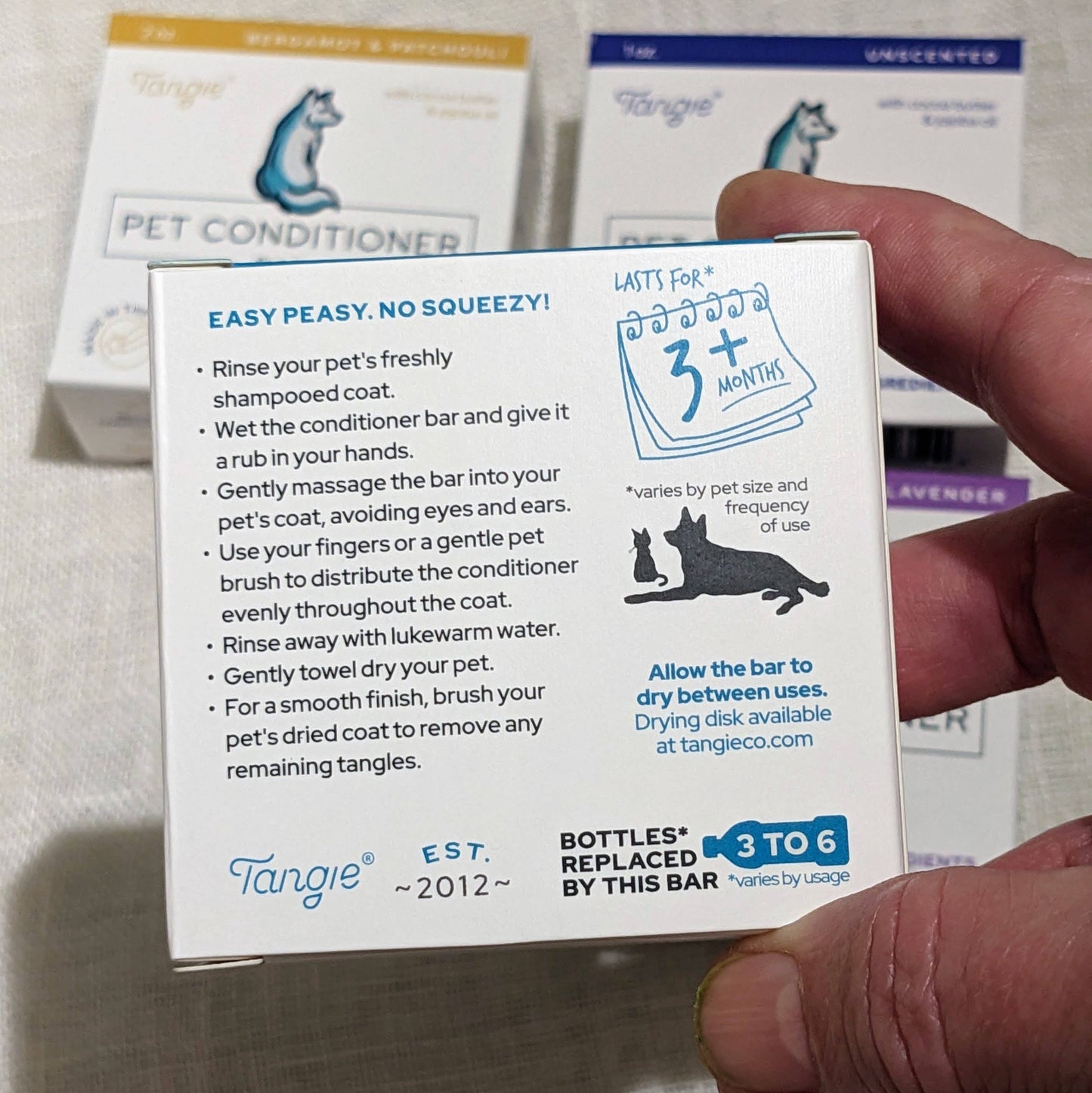 Pet & Dog Conditioner Bar by Tangie