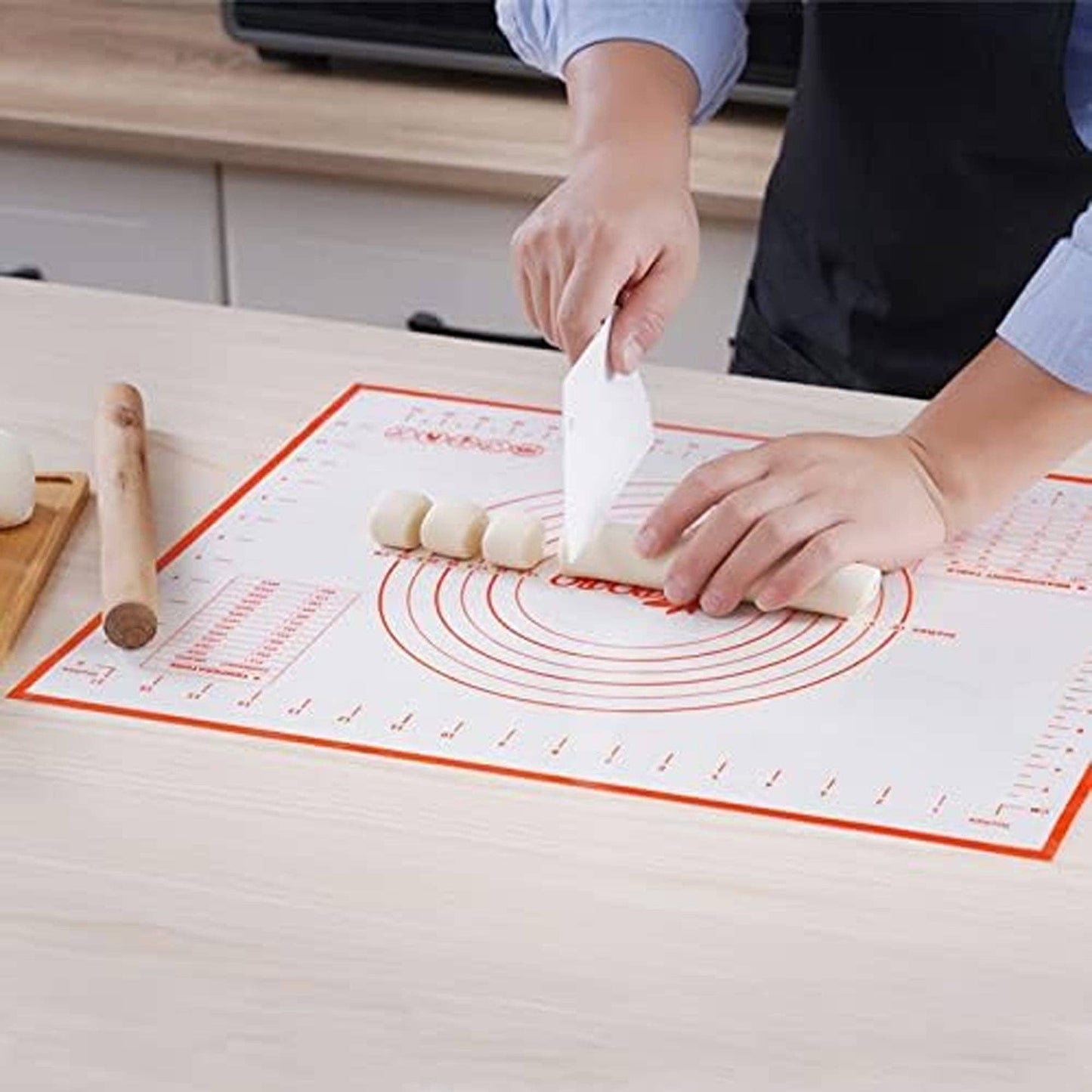 Non-Stick Silicone Baking Mat - (19.7'x27.6'inch) 2pk