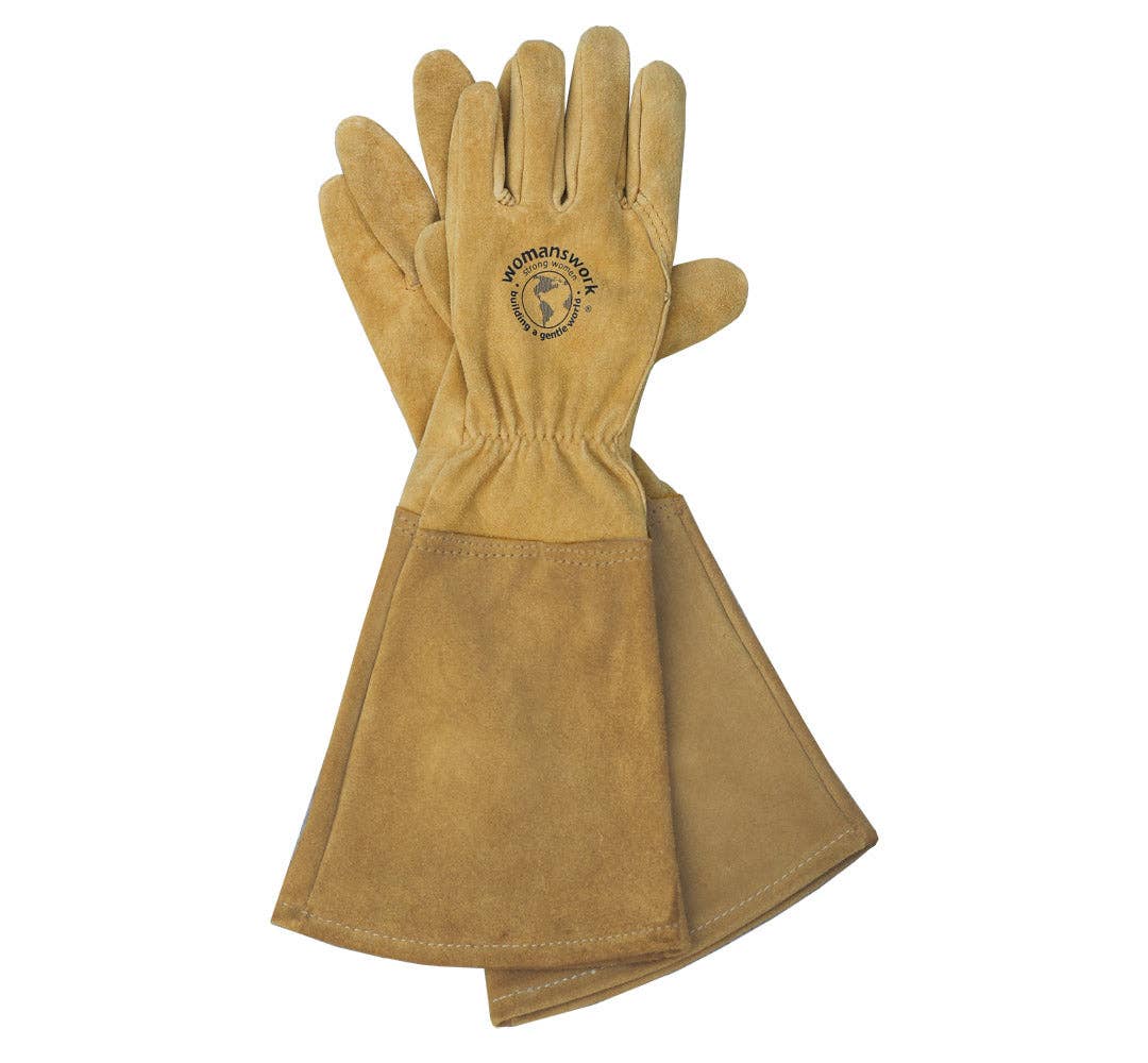 Leather Gauntlet Gloves