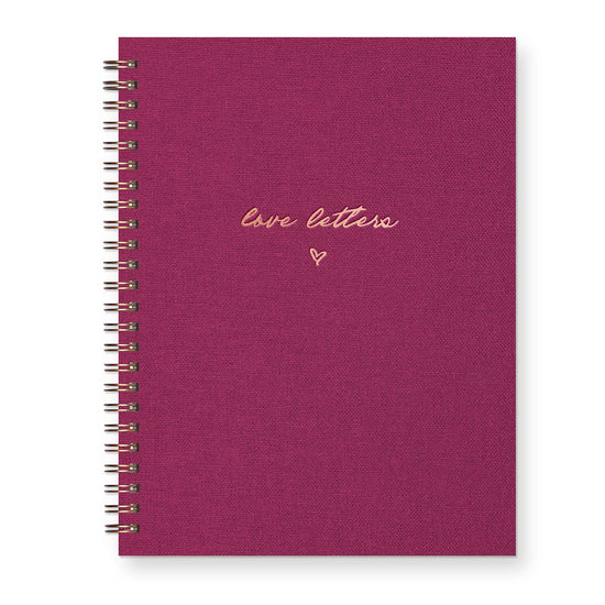 Ruff House Print Shop - Love Letters Journal: Lined Notebook