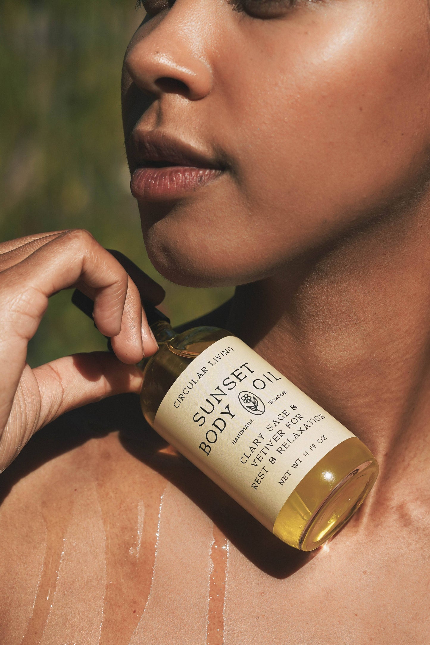 Sunset Body Oil | Clary Sage & Vetiver | 4oz