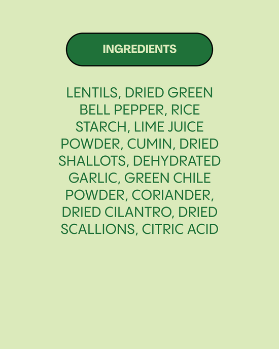 Instant Lentils Cilantro Lime Chile