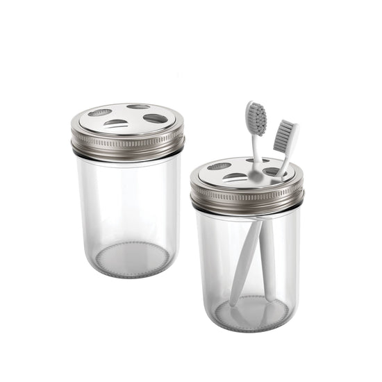 Jarware Toothbrush Holder Wide Mouth