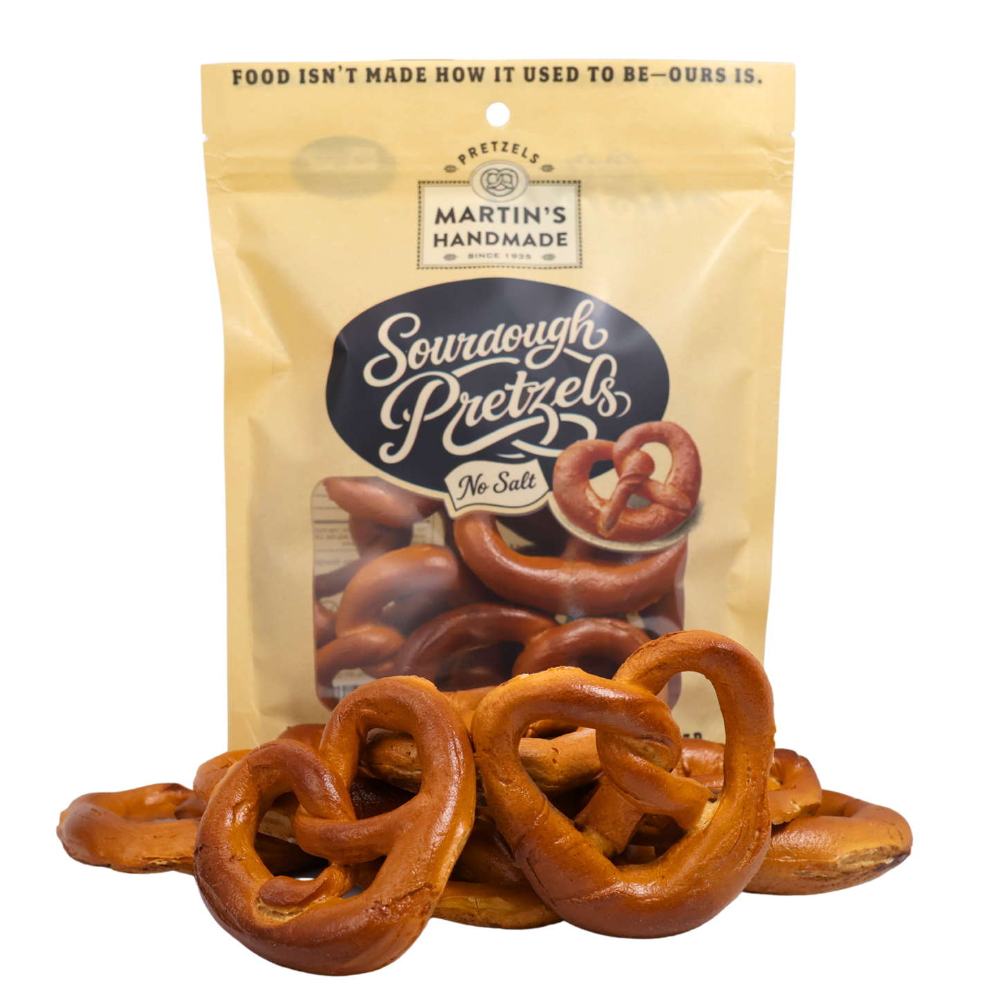 Salted Sourdough Pretzels