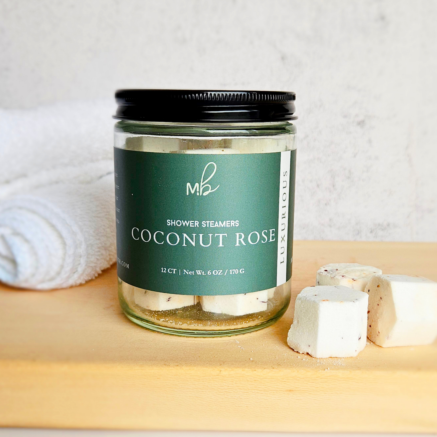 Milk + Body - Mini Shower Steamers 12ct: Peppermint Eucalyptus