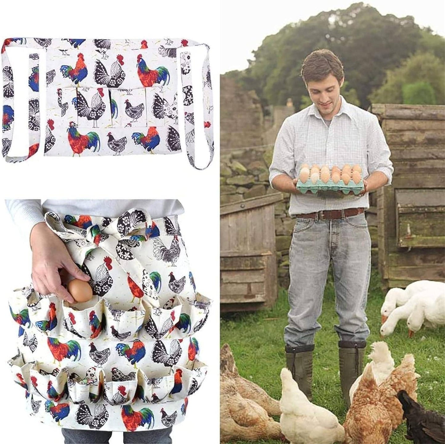 Egg Gathering Apron